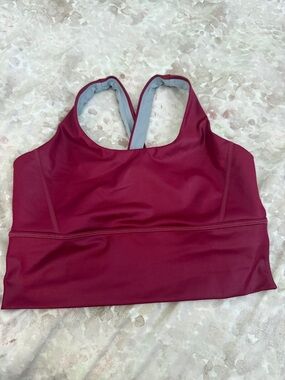 Born Primitive Burgundy Racerback Sports Bra